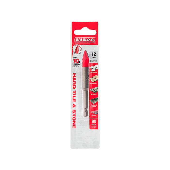 Diablo 12 x 90mm Speedemon Ceramic and Tile Drill Bit