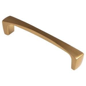 Kaboodle 128mm Brushed Amber Gold Cabo Kitchen Handle
