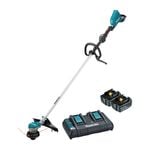Makita 18Vx2 Brushless Loop Handle Line Trimmer Kit DUR368LPT2