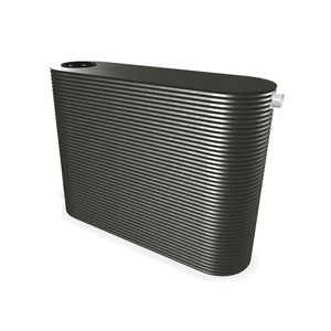 Tanksalot 4000L 800 x 1860 x 2900mm Woodland Grey Slimline Steel Water Tank