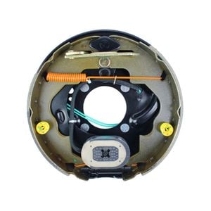 Sunrise 10" Electric Backing Plate Pre Studded Left Side Brake - Eb10p-l