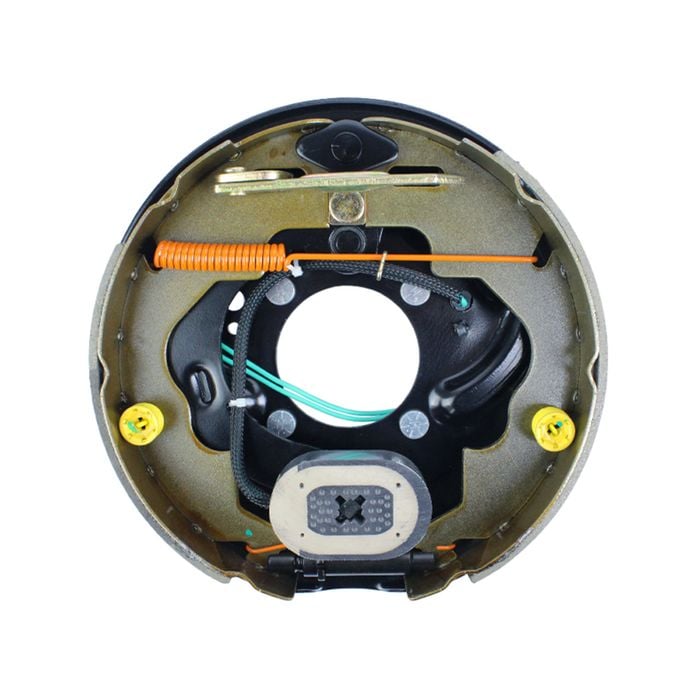 Sunrise 10" Electric Backing Plate Pre Studded Left Side Brake - Eb10p-l