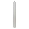 Adoored 73 x 710mm White Round Pine Furniture Leg