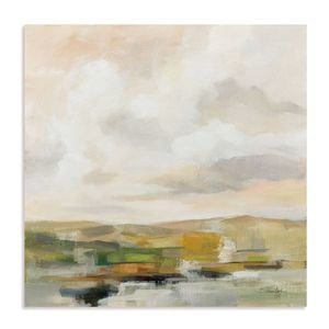 Artey | Sage Serenity Crop - Stretched Canvas - Stretched Canvas - 100 x 100cm