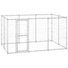 vidaXL Outdoor Dog Kennel Galvanised Steel Puppy Enclosure Cage Pet Supply 330x220x180 cm