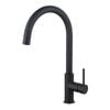 Mondella 25mm Black Matte Resonance Side Lever Dual Function Sink Mixer