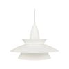 Brilliant 34cm White Matte Atomic DIY Metal Pendant Light