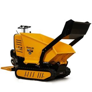 Baumr-AG 10HP Wheelbarrow Petrol Powered Dumper Motorised Wheel Barrow 306CC Engine 300kg Capacity