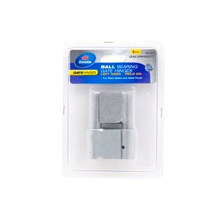 Zenith Galvanised Left Hand Ball Bearing Gate Steel To Steel Hinge - 2 Pack