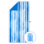 Quick-Dry Beach Towel – Sand-Free, Lightweight & Compact | 180 x 90cm | Ocean Blue | Newlyfe