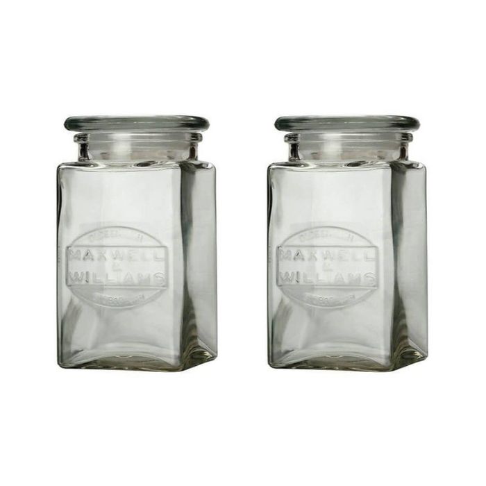 2x Mw Olde English Storage Jar 1 Litre