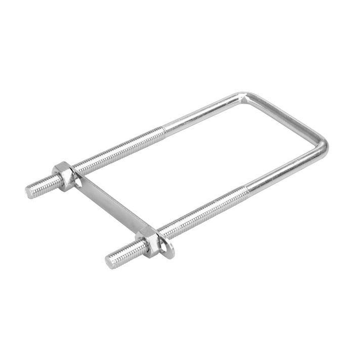 Pinnacle M10 x 180 x 76mm Zinc Plated U Bolt Square