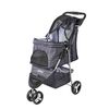 Pawz Foldable Pet Stroller Carrier Large Plaid