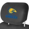 West Coast Eagles Official Afl Universal Headrest Cover Pairs