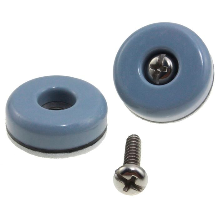 Surface Gard 25mm Slide Glides With Screws - 8 Pack