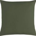 Gioia Casa Vintage Washed 100% Cotton European Pillowcase 1 Pc - Khaki Green