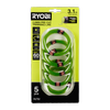 Ryobi 2mm Pre-Cut Spools - 5 Pack