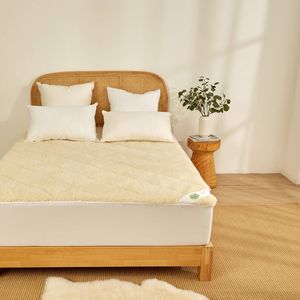 Wooltara Imperial Luxury 2 Layer Reversible Washable Australian Wool Underblanket - Double Bed