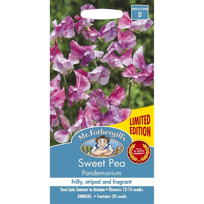 Mr Fothergill's Sweet Pea Pandemonium