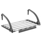 Boxsweden 90 x 31.5cm Stainless Steel Extendable Clothes Airer