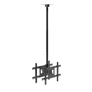 Screenmounts Dual Tv Ceiling Mount Bracket Height Adjustable Tilt Swivel For 32"-57" Tvs T590-15