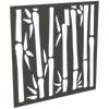 ProtectorAl 300-1200 x 300-1200mm Woodland Grey Bamboo Unframed Solid Aluminium Decorative Panel 