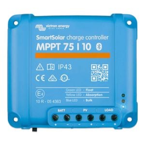 Victron 12/24V 10A SmartSolar MPPT 75/10 Bluetooth Solar Charge Controller