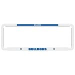 2x OFFICIAL NRL Canterbury Bulldogs Car Number Plate Frame Cover Surround x2