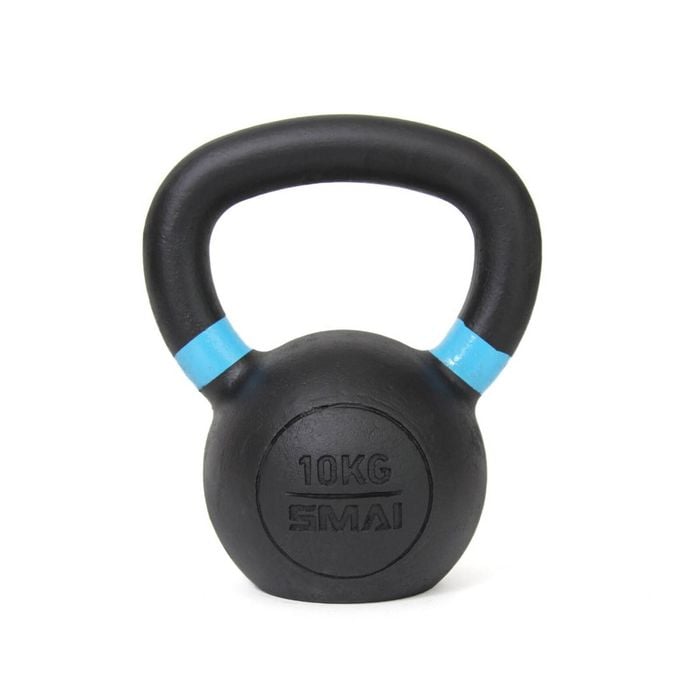 Smai Cast Iron Kettlebell - 10kg - Black