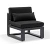 Balmoral Single Modular Outdoor Aluminium And Teak Lounge