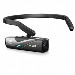 Ordro Ep8 4k Ipx5 Wearable Fpv Gimbal Video Camera