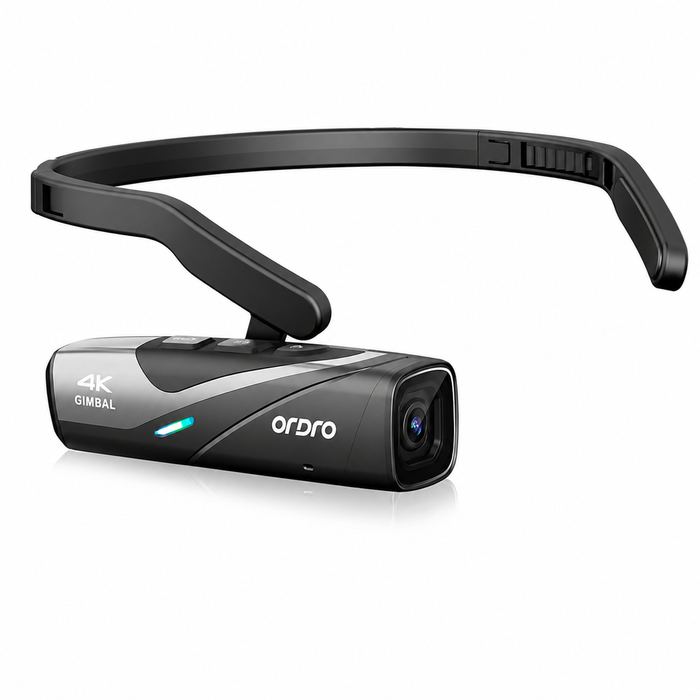 Ordro Ep8 4k Ipx5 Wearable Fpv Gimbal Video Camera