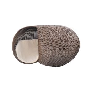 Kelly Snail Pet House Homemade" and "Natural rattan