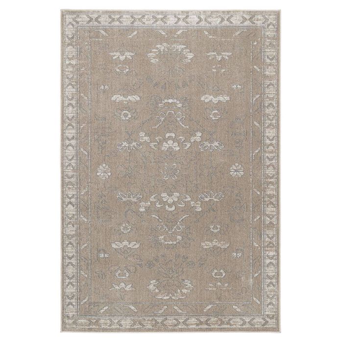 Loopsie-330cm X 240cm-hagastrom Grey Taupe Vintage Washable Rug