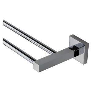 MIXX 750mm Chrome Mint Square Double Rail