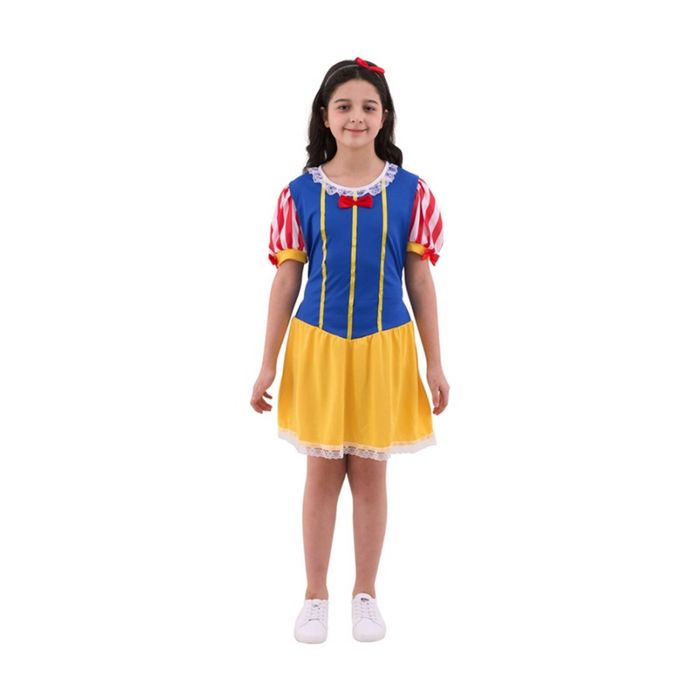 Oceana Snow Princess Costume Dress With Headband Kids L