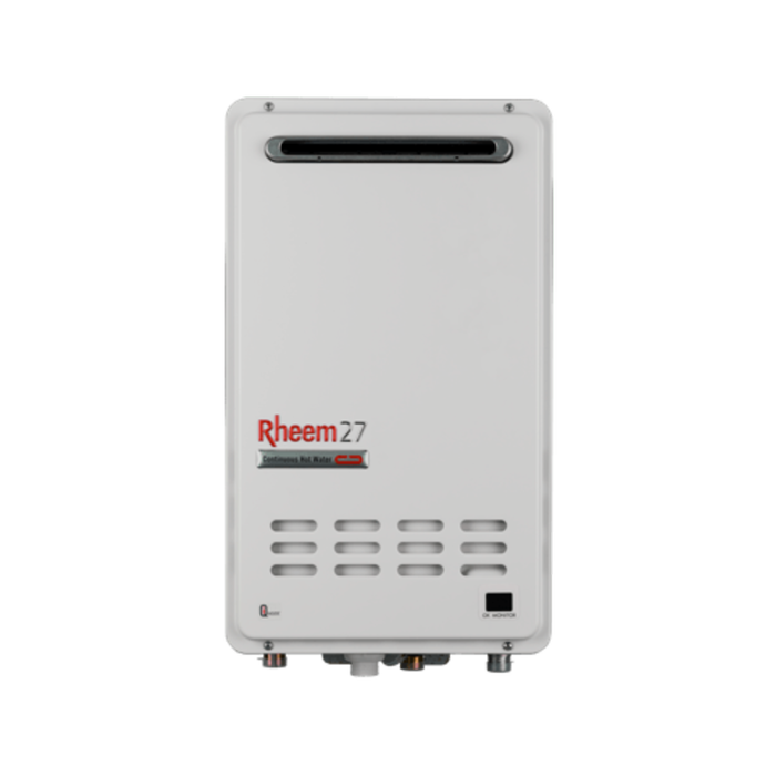 Rheem 27L Natural Gas Continuous Flow External Water Heater 