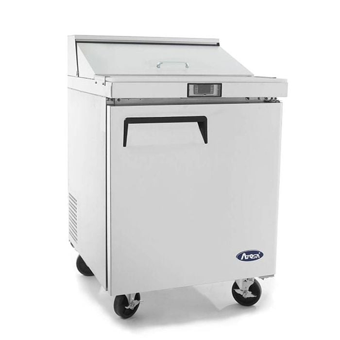 Atosa Single Door Sandwich Prep Table Refrigerator Msf8301