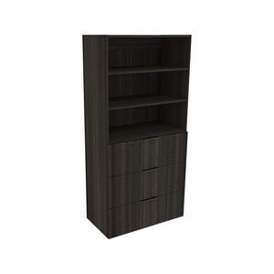 Lugna 1536 x 750 x 380mm Storm 2 Adjustable Shelf 3 Drawer Storage Cabinet