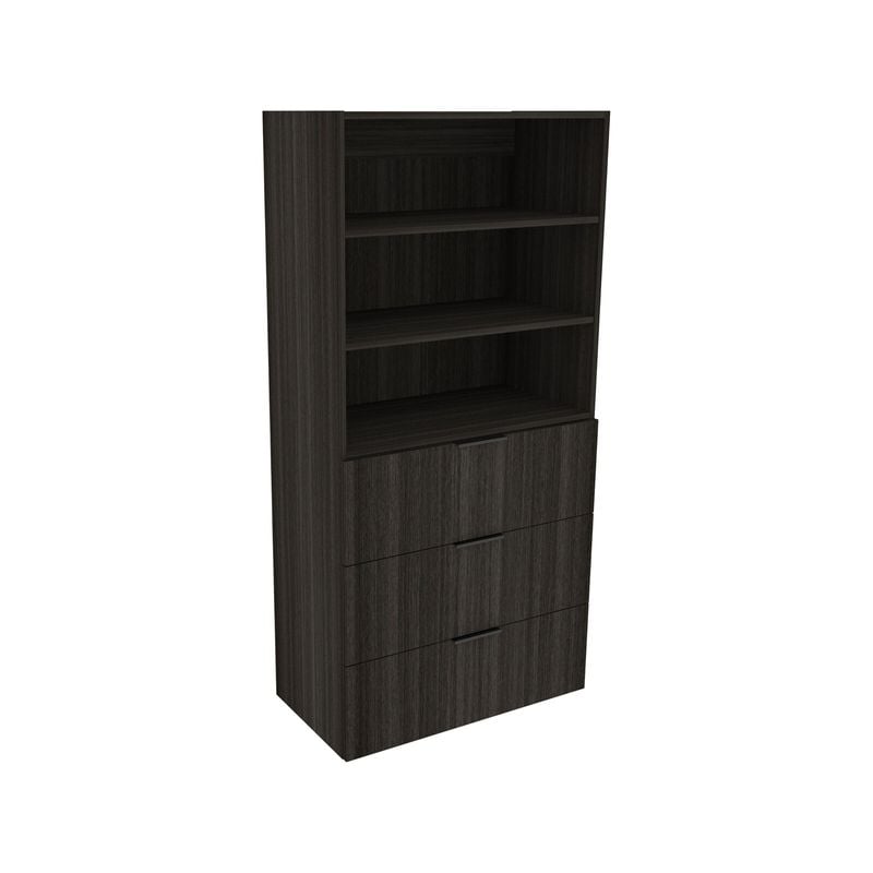 Lugna 1536 x 750 x 380mm Storm 2 Adjustable Shelf 3 Drawer Storage Cabinet
