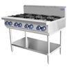 Cookrite LPG Gas 8 Burner Cooktop With Stand