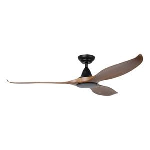 Eglo Noosa 60" Dc Fan Black/new Teak
