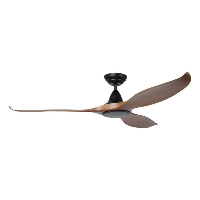 Eglo Noosa 60" Dc Fan Black/new Teak