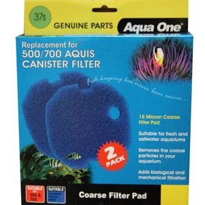 Aqua One Aquis 500/700 Sponge Pad - 15ppi (2pk) 37s (25037s)