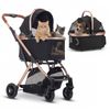 Advwin 3in1 Pet Stroller Pram Foldable Dog Cat Carrier Cage Travel Pushchair