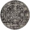 Sense 253 Charcoal 240x240cm Round - Large Pet Friendly Power Loomed Rug