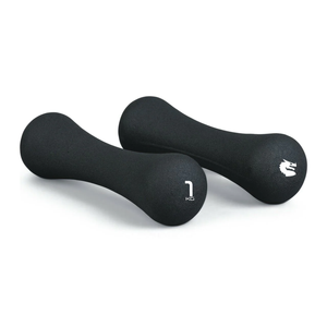 Morgan Neoprene Bone Shape Dumbbells – Pair [1kg]