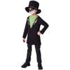 Day of the Dead Boys Halloween Costume Child Official Rubies Halloween Outfit with Hat, Medium