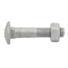 Zenith M10 x 50mm Hot Dipped Galvanised Cup Head Bolt And Nut - Each