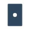 Deta S-Line Midnight Navy 1 Gang Switch Cover Plate